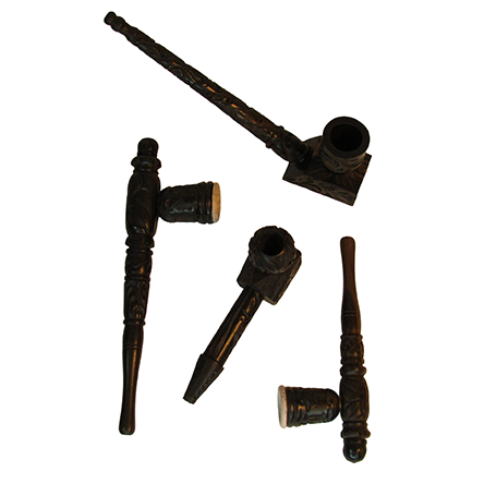 Ebony Hand Pipes